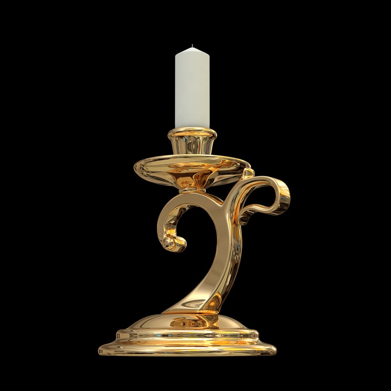 DIY candle holders