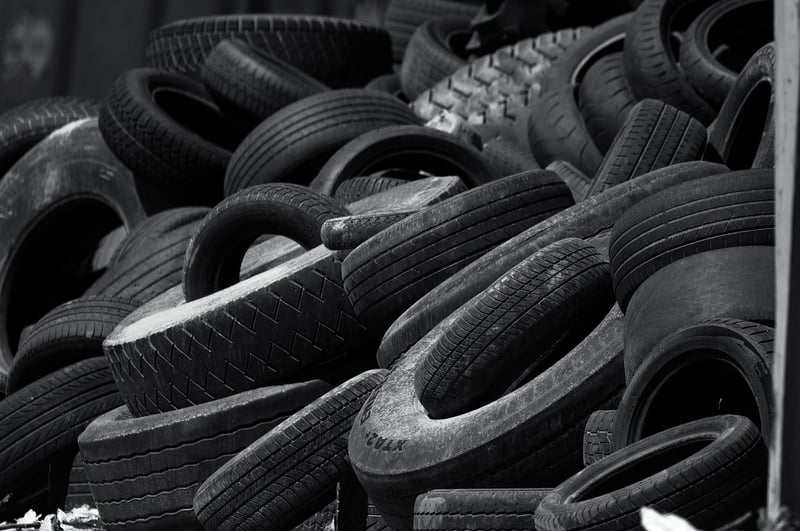 Repurpose old tires